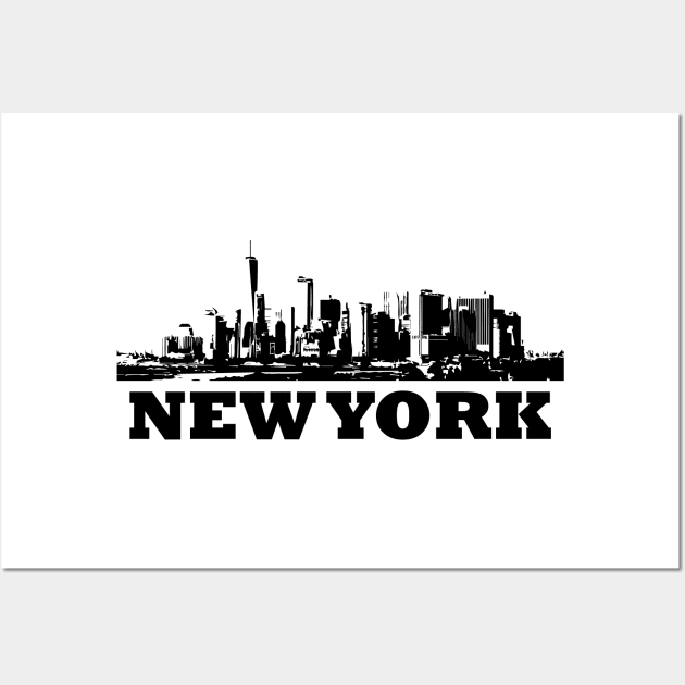 New York City Wall Art by Heartfeltarts